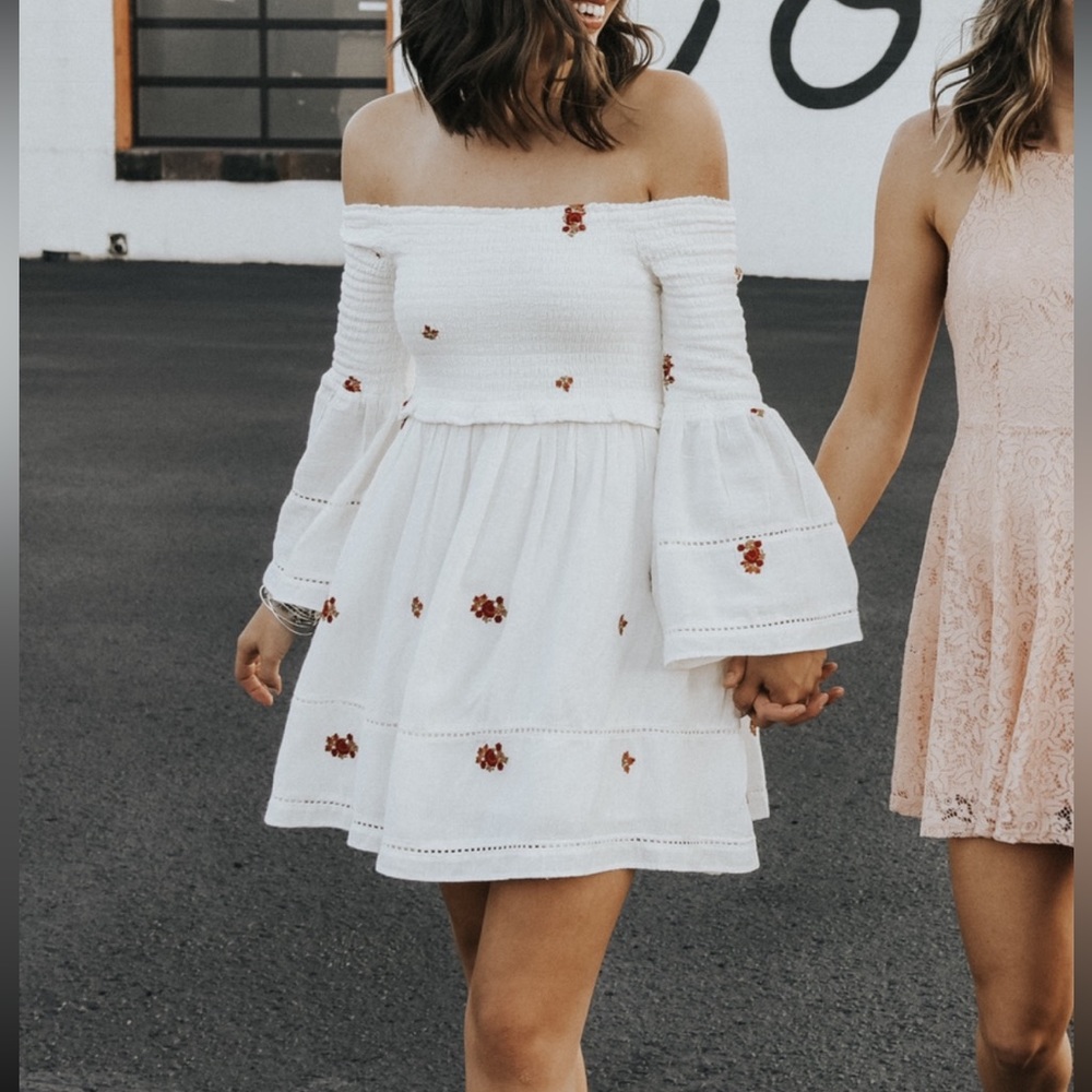 Free People Embroidered Dress